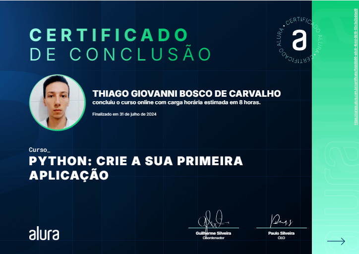 Certificação Alura